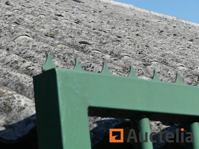 Poort met motor - afbeelding 2 van  4