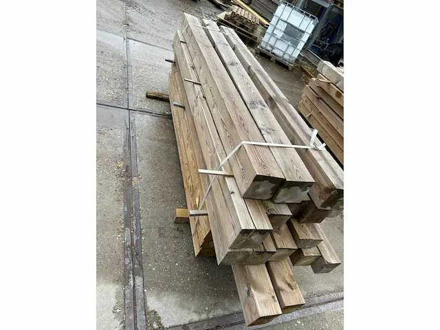 Poortpalen geïmpregneerde grenen - afbeelding 2 van  4