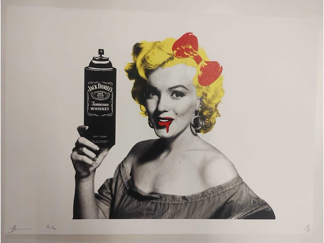 Pop-art jack daniels - afbeelding 2 van  2