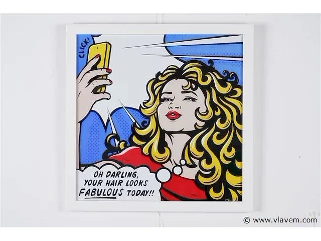 Pop art jamie lee - afbeelding 1 van  5