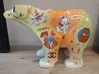 Pop-art lv baby ijsbeer - afbeelding 1 van  6