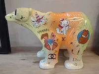 Pop-art lv baby ijsbeer - afbeelding 2 van  6