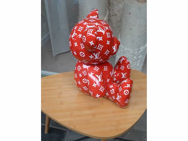 Pop-art lv beer - afbeelding 2 van  3