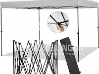 Pop-up party-tent 3x3 wit - afbeelding 2 van  5