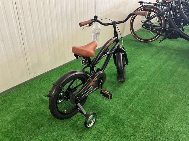 Popal black fighter kinderfiets - afbeelding 3 van  5
