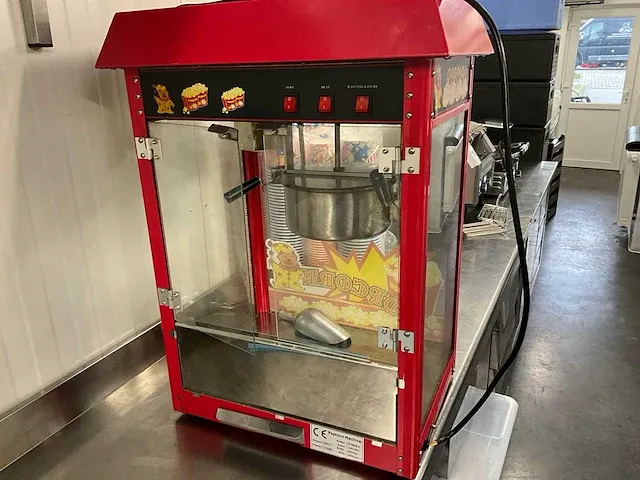 Popcorn machine model et-pop6a-r - afbeelding 3 van  4