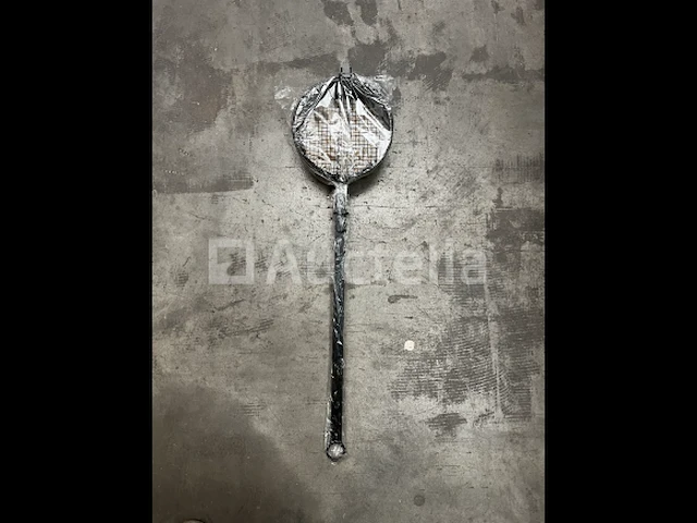 Popcornpan 18 cm met lange steel 70 cm - afbeelding 1 van  2