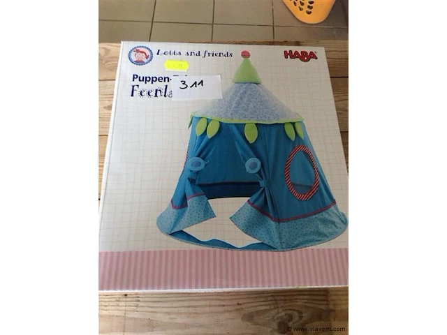 Poppen tent - afbeelding 1 van  2