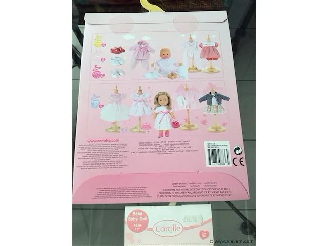 Poppenkledij met schoentjes - afbeelding 2 van  2