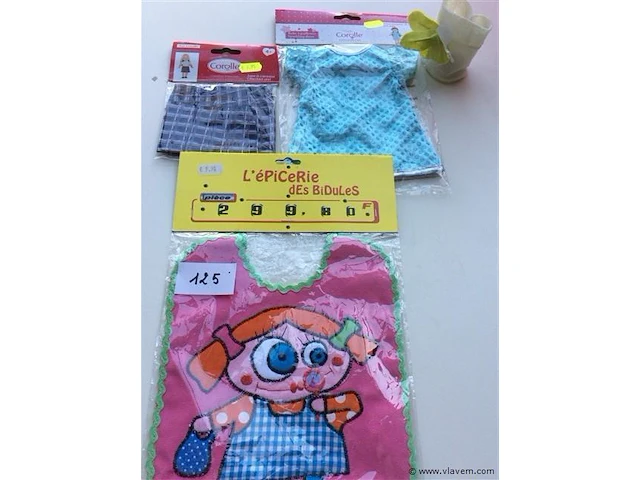 Poppenkledij - afbeelding 1 van  3