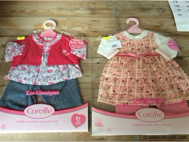 Poppenkleedjes 2stuks - afbeelding 1 van  3