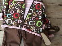 Poppenkleedjes 2stuks - afbeelding 3 van  3