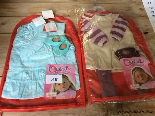 Poppenkleedjes 2stuks - afbeelding 1 van  3