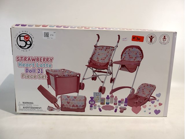 Poppenset kinderkamer - afbeelding 1 van  2