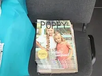 Poppy editie 18 boek & diverse stoffen op rol/houder - afbeelding 7 van  7