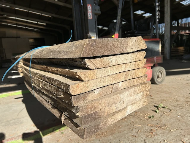 Populier - lengtes +/- 4150mm-4700mm - afbeelding 1 van  5