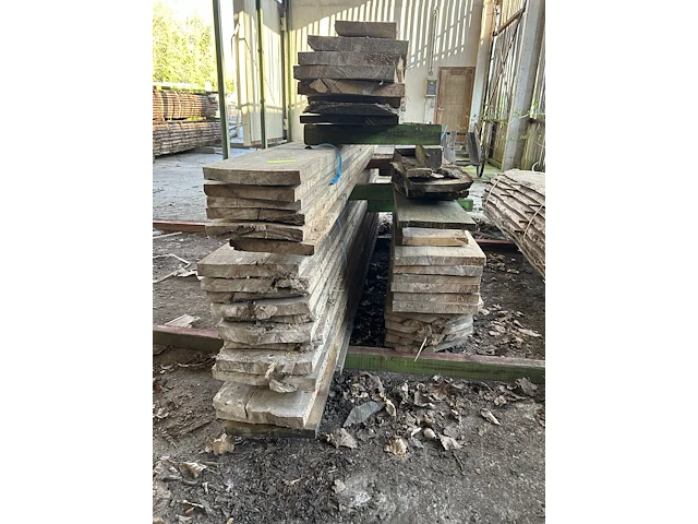 Populier planken - lengtes tot +/- 3400mm - afbeelding 1 van  3