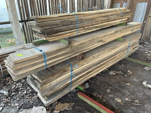 Populier planken - lengtes tot +/- 3400mm - afbeelding 2 van  3