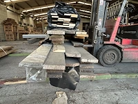 Populier planken vergrijsd - lengtes tot +/- 3400mm - afbeelding 1 van  6