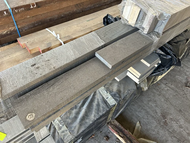 Populier planken vergrijsd - lengtes tot +/- 3400mm - afbeelding 3 van  6