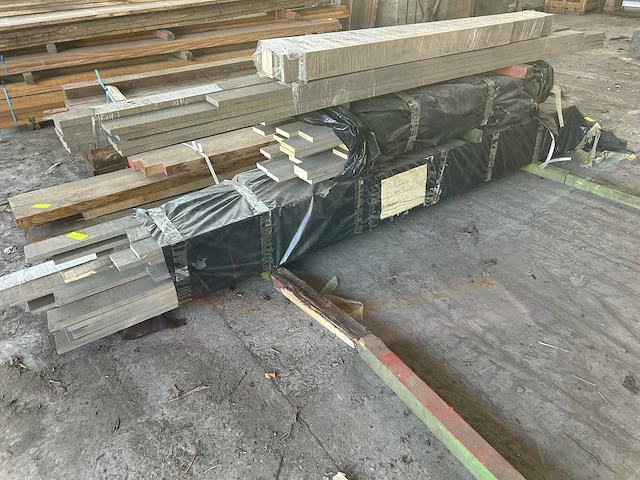 Populier planken vergrijsd - lengtes tot +/- 3400mm - afbeelding 5 van  6