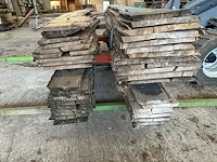 Populier stam - lengtes 2600mm-3300mm - afbeelding 2 van  3
