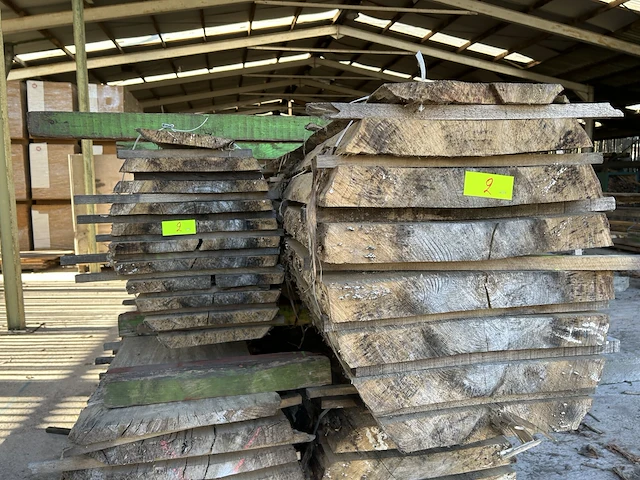 Populier stam - lengtes tot +/- 5370mm - afbeelding 1 van  4