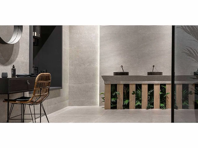 Porcelanosa verbier silver wandtegel 33,3x59,2 cm 56,7 m² - afbeelding 1 van  5