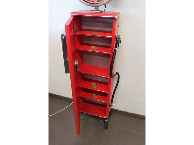 Porsche - benzinepomp kast - decor object - afbeelding 4 van  6