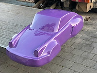 Porsche 911 sculptuur 140cm purple - afbeelding 1 van  4