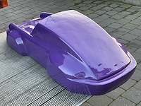 Porsche 911 sculptuur 140cm purple - afbeelding 3 van  4