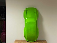 Porsche 911 sculptuur 90cm green - afbeelding 3 van  3