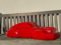Porsche 911 sculptuur 90cm red - afbeelding 2 van  2