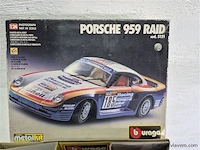 Porsche 959 raid vintage metaal bburago - afbeelding 3 van  3