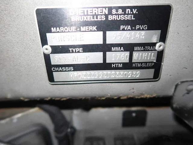 Porsche 993 cabrio - afbeelding 96 van  100