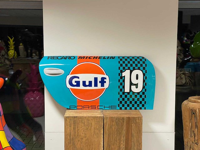 Porsche deur h62cm x l129cm - afbeelding 1 van  3