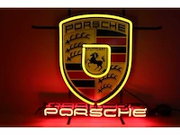Porsche neon sign verlichting - afbeelding 1 van  3