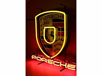 Porsche neon sign verlichting - afbeelding 2 van  3