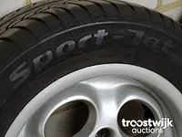 Porsche vintage velgen, inclusief banden - afbeelding 5 van  6