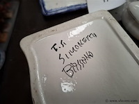 Porselein dekselpotje - afbeelding 2 van  3