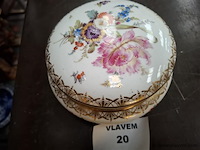 Porselein dekselpotje