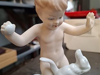 Porselein putto - afbeelding 3 van  4