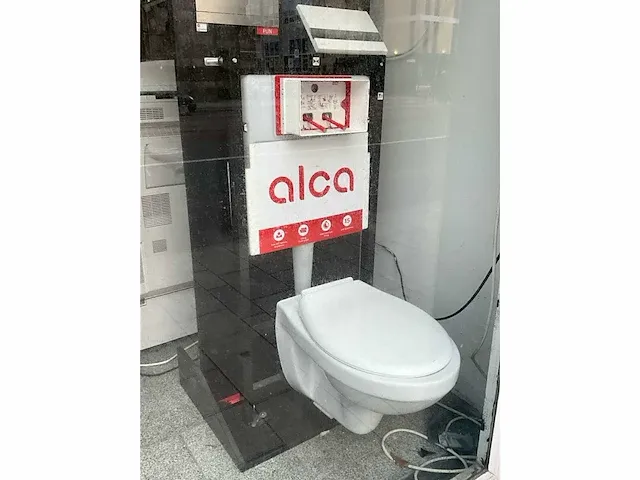 Porseleinen hangtoilet alca - afbeelding 1 van  4