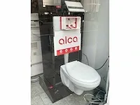 Porseleinen hangtoilet alca - afbeelding 1 van  4