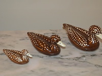 Porseleinen lampetstel, eiken hangvitrine - afbeelding 8 van  8