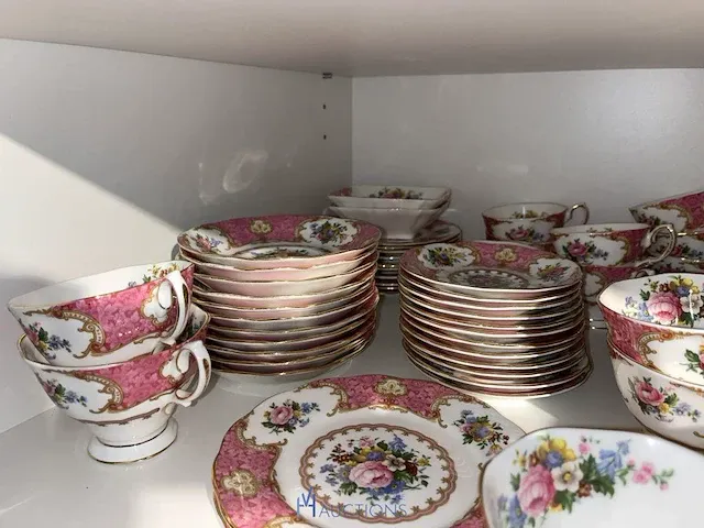 Porseleinen servies royal albert "lady carlyle" - afbeelding 12 van  12