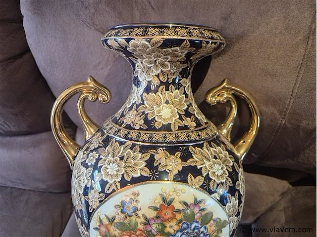 Porseleinen vaas, 60cm - afbeelding 2 van  3