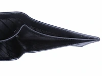 Portefeuille leder - massi miliano - ref 71111 - zwart - rfid - afbeelding 4 van  5