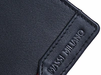 Portefeuille leder - massi miliano - ref 71111 - zwart - rfid - afbeelding 5 van  5