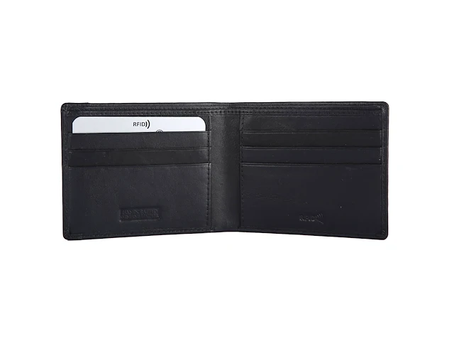 Portefeuille leder - massi miliano - ref 71112 - bruin - rfid - afbeelding 3 van  5
